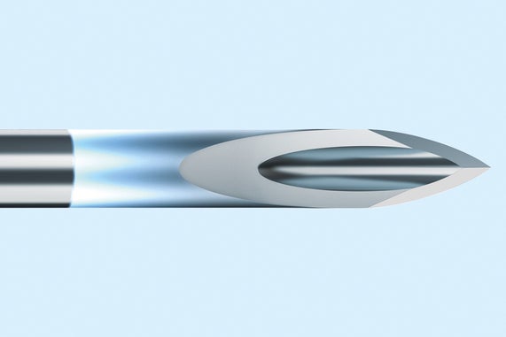 Virtually pain-free penetration